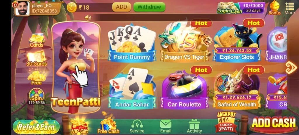 Teen Patti Master Purana Hack